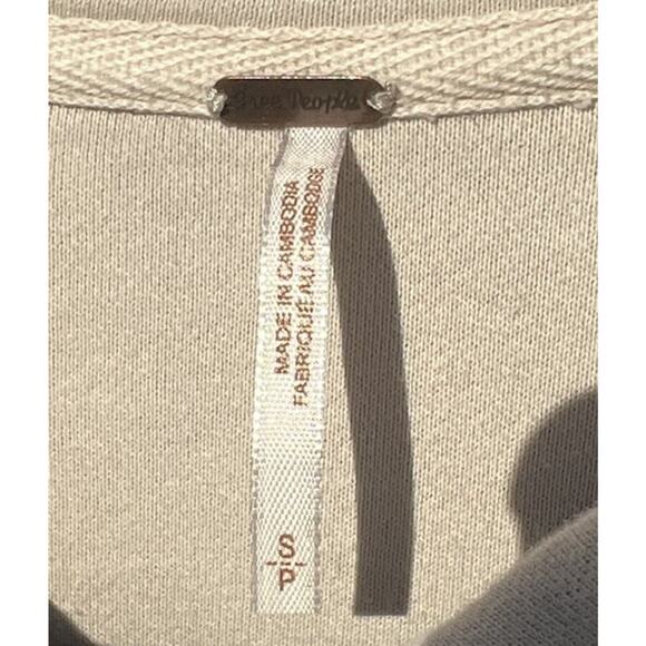 Free People Ruby Jacket Shacket Distressed Elbow Patch Button Up Ovresized S - Picture 10 of 16